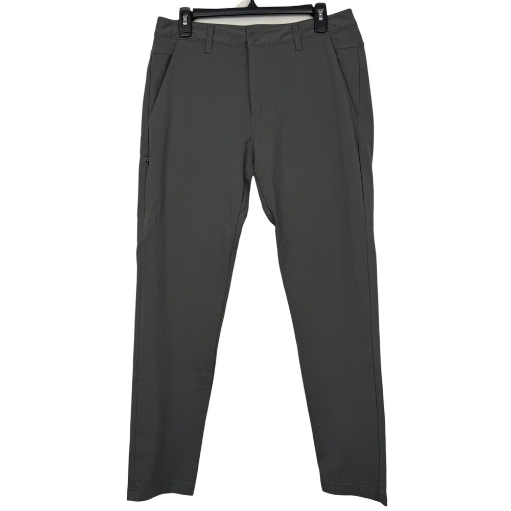 BYLT Everyday Pant 2.0 Mens L (32x30) Technical Stretch Charcoal Grey Chino